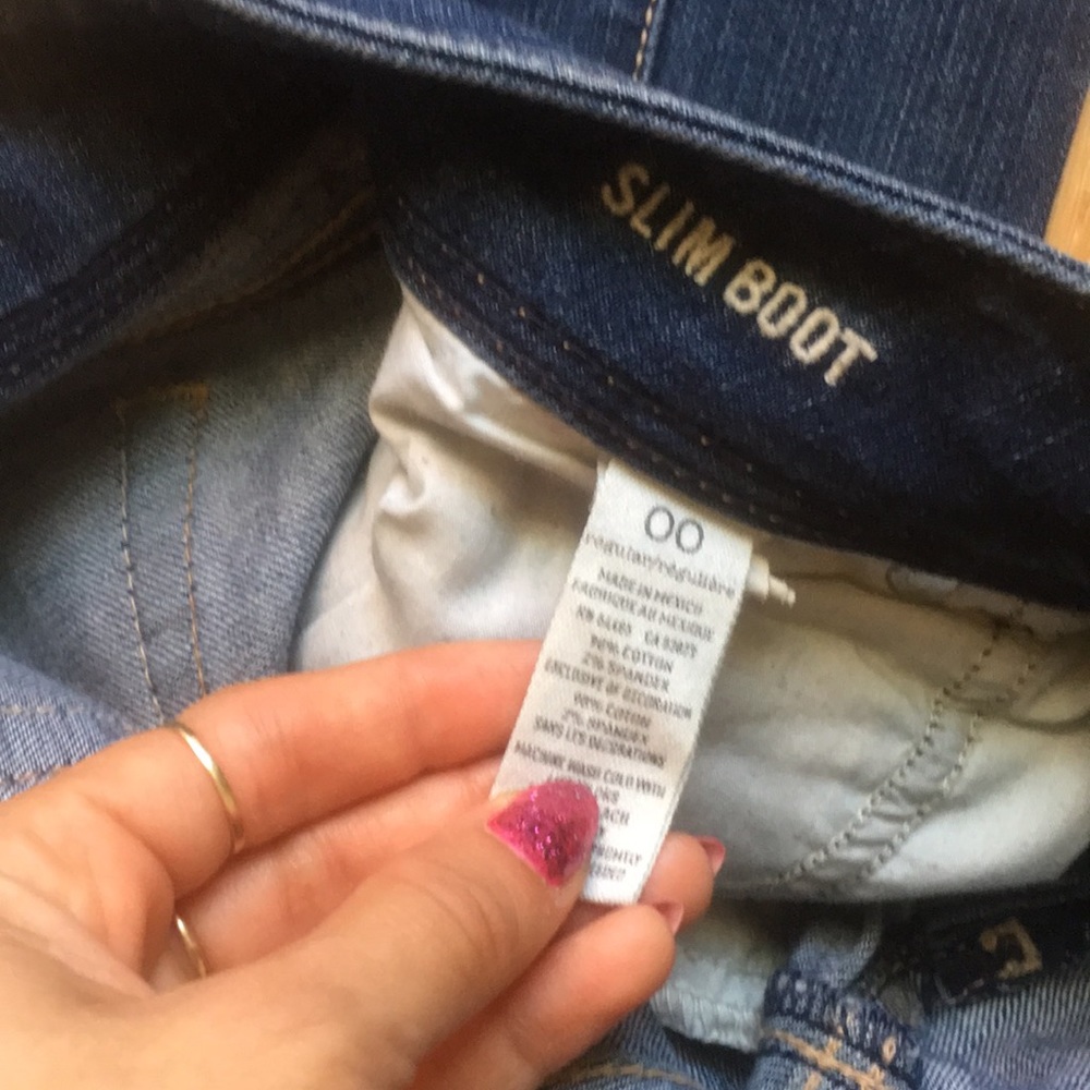 American Eagle Jeans 00 Slim Boot - Picture 3 of 4